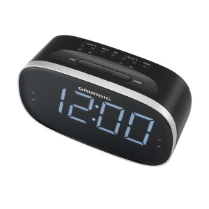 GRUNDIG Sonoclock 3100 Ceas cu alarma cu functie radio Tuner FM functie de alarma timp de somn automat functie de amanare semnal de alarma afisaj LED  - Img 2