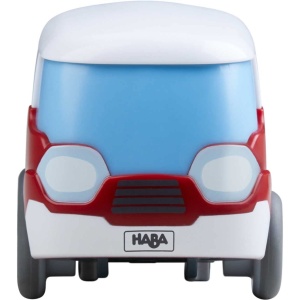 HABA Kullerbu Roter Bus 306689 Jucarie Auto pentru Copii Culoare Rosie Motor cu Impuls - Img 2