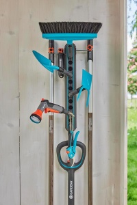 Halter pentru unelte de gradina Gardena Einzelstecker Flex, 2 bucati, din material reciclat - Img 6