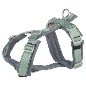 Ham Premium pentru Caini TRIXIE, M 53-64 cm, Culoare SalbeiGrafit