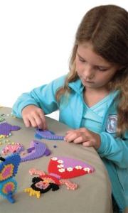 Hama Perlen 201-17 Set 3000 Perle Midi Gri pentru Copii 5 Ani - Img 3