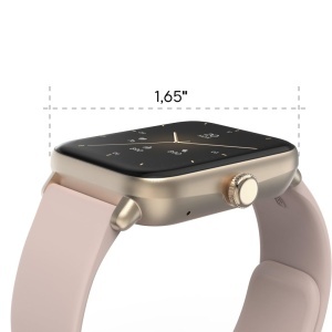 Hama Smartwatch 6010 165 Touch GPS 100 Sporturi Rose - Img 6