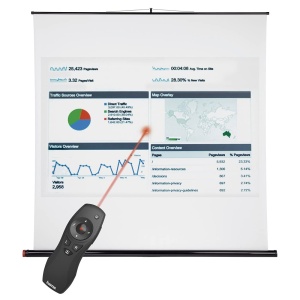 Hama X-Pointer 6in1 Wireless Presenter Laser Pointer Air Mouse Negru - Img 4