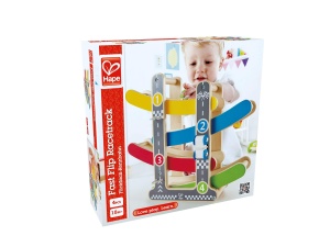 Hape E0438 - Flickflack Racetrack, Jucarie din lemn - Img 6