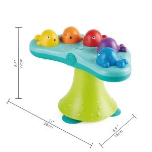 Hape Jucarie de Baie Musicala - Balene cu 5 Melodii si Efect de Apa Fixare cu Ventuze - Img 2