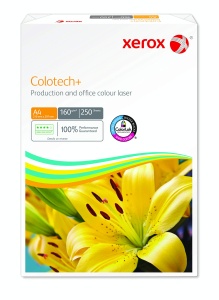 Hartie Xerox Colotech, A4, 160g, 250 coli, Ultra-glat