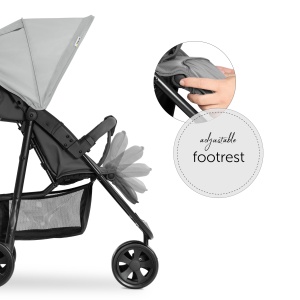 hauck Buggy Citi Neo 3 cu suport pentru pahare pliabil mic cu o singura mana pentru copii de la nastere pana la 22 kg cu functie de inclinare geanta i - Img 6