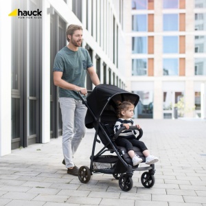 hauck Rapid 4 Kinderbuggy Negru Pliere Compacta Functie de Reclinare - Img 2