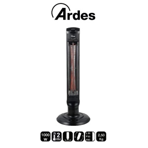 Heater cu infrarosu Ardes CAIO, 4001000 W, oscilatie automata, metal - Img 4