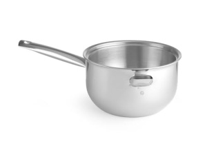 HENDI Bain-Marie, cu pereti dubli cu recipient de apa, maner din otel inoxidabil, 1L, o150x(H)95mm - Img 1