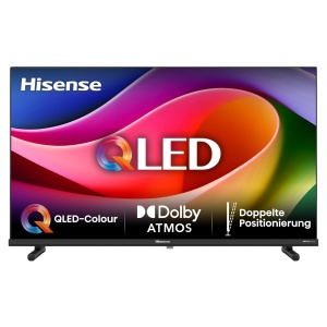 Hisense 32A5Q Fehrnseher, 32 Zoll, 2K QLED, Smart TV, Mod joc, Mod sport AI, Dolby Atmos, Dolby MS12, DTS X, HDR10, HLG, Full HD, Contrast ridicat, Rauschunterdruckung [2025] - Img 1