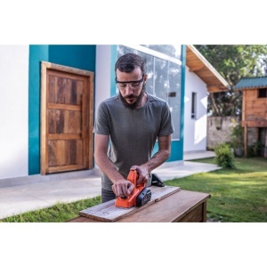Hobel electric BlackDecker BEW712, 710W, 82mm latime taiere, 2mm adancime - Img 2