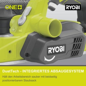 Hobel electric RYOBI R18PL-0, 18V, latime 82 mm, 200 W - Img 4