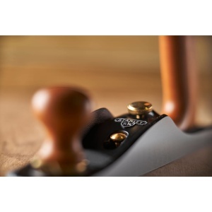 Hobel pentru lemn STANLEY Nr. 62, 355 mm lungime lama, 50 mm latime lama, maner din lemn de cires - Img 5
