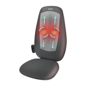 Homedics Shiatsu Massagesitzauflage Negru Masaj Shiatsu cu Functie de Incalzire