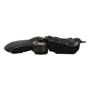 HORI Tactical Assault Commander F14 (Final Fantasy XIV Black Edition) - Tastatura de gaming pentru PC (Windows 11/10), PS5 si PS4 - Licentiat oficial Square Enix - Img 3