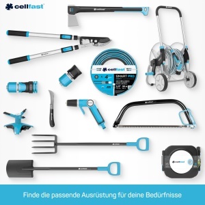 Hose de gradina CELLFAST 15 metri, 3 canale, UV rezistent, cu accesorii - Img 7