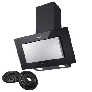 Hota de perete CIARRA CBCB6736D-VC 60cm, 350mh, Argintie