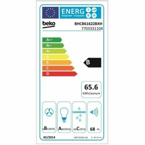 Hota decorativa BEKO BHCB61622BXH din inox, 60 cm, 102.5 cm inaltime - Img 4