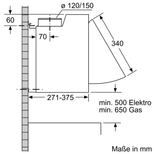 Hota incorporabila Siemens LE66MAC00, 60 cm, 620 mh, iluminare LED - Img 7
