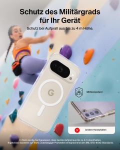 Husa Clear Belkin pentru Google Pixel 11 Pro XL, protectie la impact, transparenta - Img 3