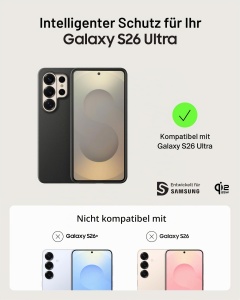 Husa de protectie Belkin SheerForce pentru Samsung Galaxy S26 Ultra, 4m protectie, negru - Img 2