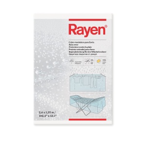 Husa impermeabila pentru uscatorul de rufe Rayen, 260 x 135 cm, material plastic, parfum de lamaie