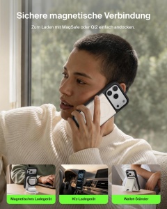Husa pentru iPhone 18 Pro Belkin Protect, MagSafe, Nano-Titan, Rigiditate Militara - Img 5