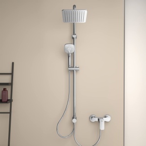Ideal Standard A5862AA Idealrain Cube Sistem de dus montat pe suprafata cromat - Img 4