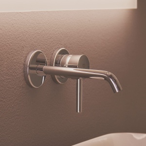 Ideal Standard A6938AA Baterie de perete Ceraline, culori cromate, Bocca da 20 cm - Img 6