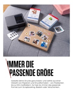 Imprimanta foto Canon SELPHY CP1500, wireless, compacta, neagra - Img 6