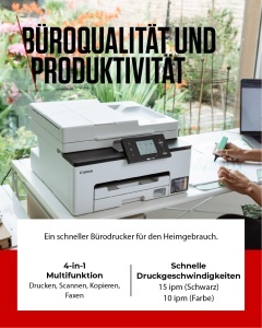 Imprimanta multifunctionala Canon MAXIFY GX2051, 4-in-1, 250 coli, WLAN - Img 4