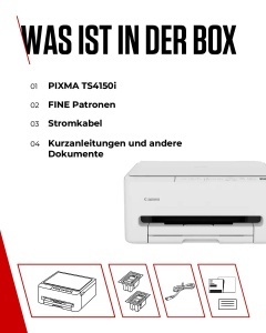 Imprimanta Multifunctionala Canon PIXMA TS4150i Wi-Fi Duplex - Img 7