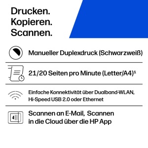 Imprimanta multifunctionala laser HP LaserJet MFP M140w, negru, duplex, wireless - Img 2