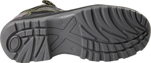 Incaltaminte de protectie Goodyear S1P din velur, neagra si gri, marimea 37 - Img 2