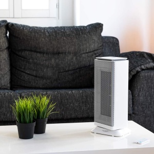 Incalzitor ceramic Cecotec ReadyWarm 6400 Ceramic Sky Smart. 2000 W, afisaj LED, telecomanda, 3 moduri - Img 4