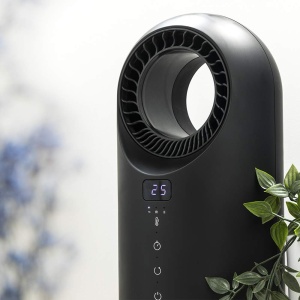 Incalzitor fara lame Cecotec cu telecomanda si WiFi ReadyWarm 8400 Bladeless conectat 1500W Wireless Ecran tactil Afisaj LED 3 moduri Oscilatie Tempor - Img 3