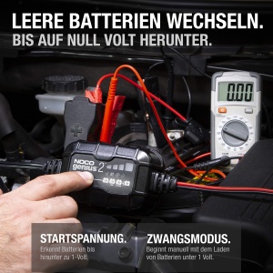 Incarcator de baterii NOCO GENIUS2, 2A, pentru auto si motociclete, 6V12V - Img 3