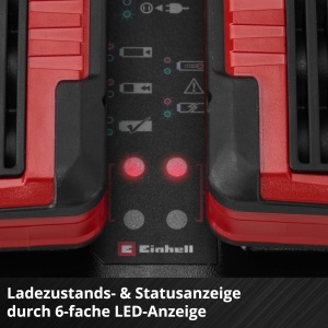 Incarcator Einhell Power X-Twincharger 4A 18V Tehnologie Rapida LED - Img 6