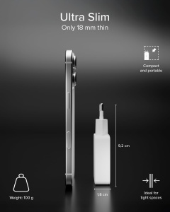 Incarcator Extra Slim GaN 65W USB-C - Compact, Putere Mare, Design Elegant - Img 4