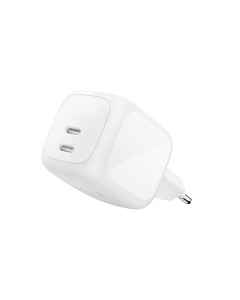 Incarcator rapid Belkin BoostCharge Pro 67W cu 2 porturi USB-C, GaN
