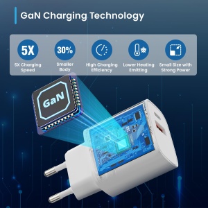 Incarcator rapid Ewent EW1326, 30W, USB-C Power Delivery, USB-A QC3.0 - Img 9