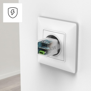 Incarcator rapid Hama 30W USB-C, suport Power Delivery, mini format alb - Img 8