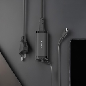 Incarcator universal Hama USB C 100W, negru, cu Power Delivery 3.0 - Img 2