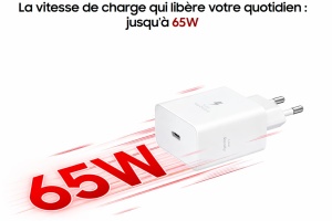 Incarcator USB-C Samsung 65W, Rapid, Alb, Compact - Img 5