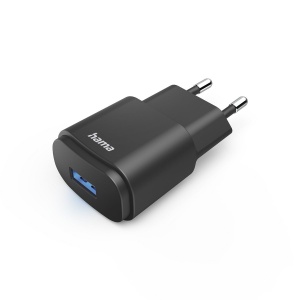 Incarcator USB Hama, 6W, 5V1,2A, Negru