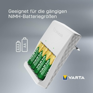 Incarcator VARTA pentru 24 acumulatori AAAAA, 2100 mAh, alb - Img 7