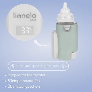 Incubator portabil LIONELO Thermup Go Evo pentru incalzirea laptelui, 4500 mAh - Img 5