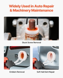 Inductor pentru incalzire VEVOR FH-1500, 1500 W, cu 8 spule, pentru demontare suruburi - Img 6