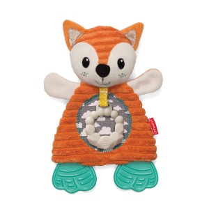 Infantino Go Gaga Cuddly Teether Fox 316201 Jucarie multisenzoriala pentru bebelusi